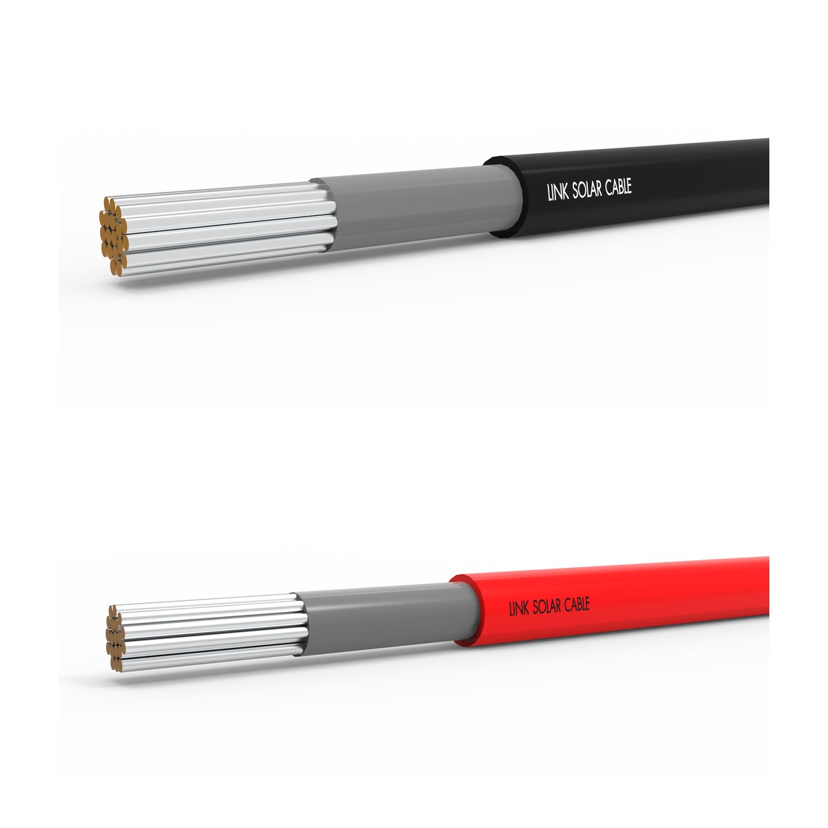 สาย PV Solar Cable LINK PV-1060 ขนาด 6 มม.² (100 ม./กล่อง)
